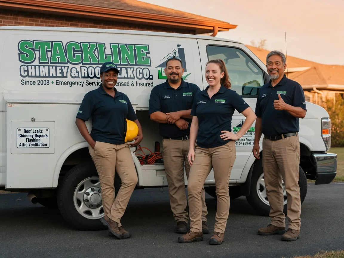 Chimney flashing repair company in Covert, MI